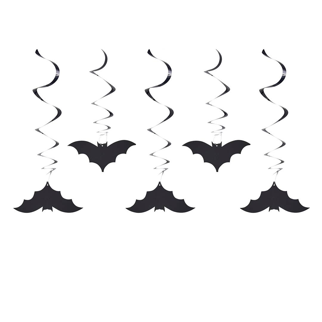 x5 BAT SWIRL DECORATIONS