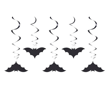 x5 BAT SWIRL DECORATIONS