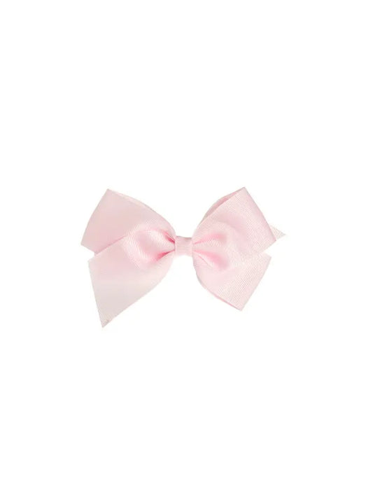 Big Bow Clip Baby Pink - Winterberries