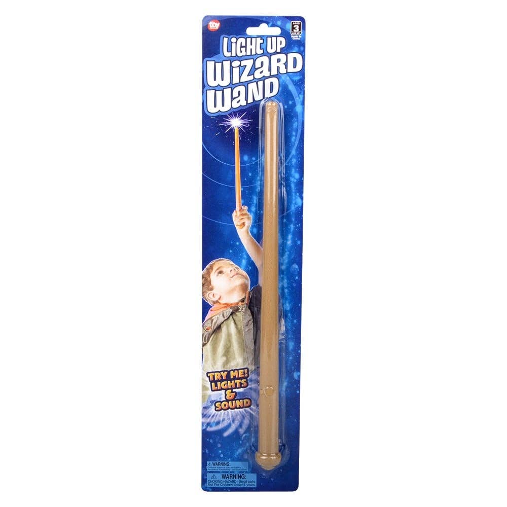 14" LIGHT-UP WIZARD WAND TOY - Winterberries