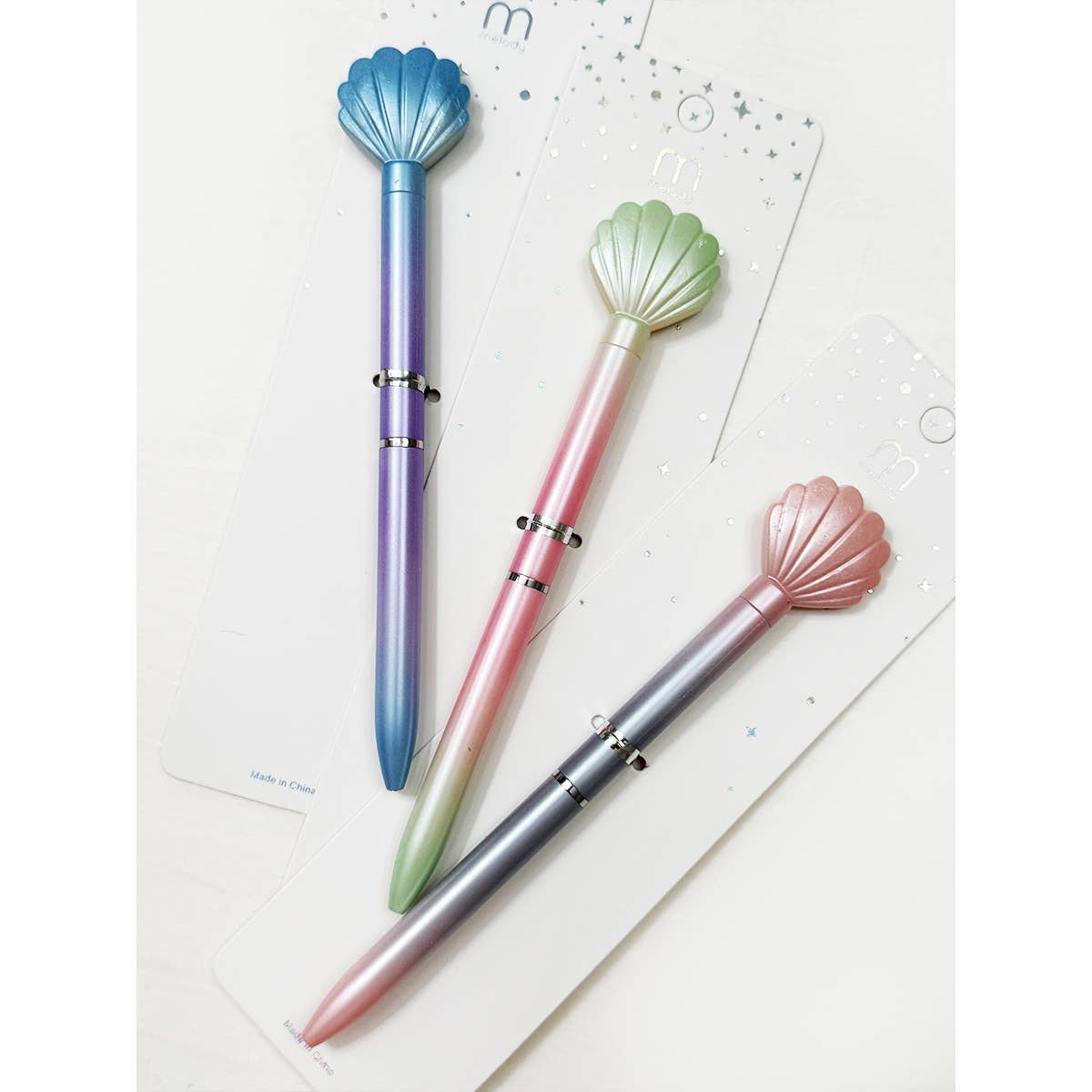 Fancy Ombre Shell Pens - Winterberries