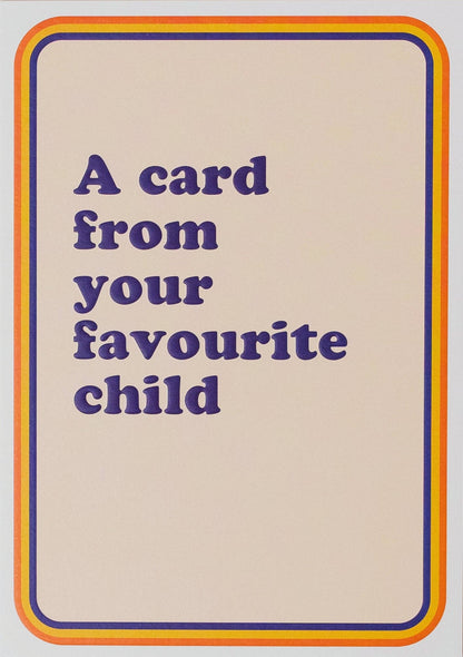 FAVOURITE CHILD
