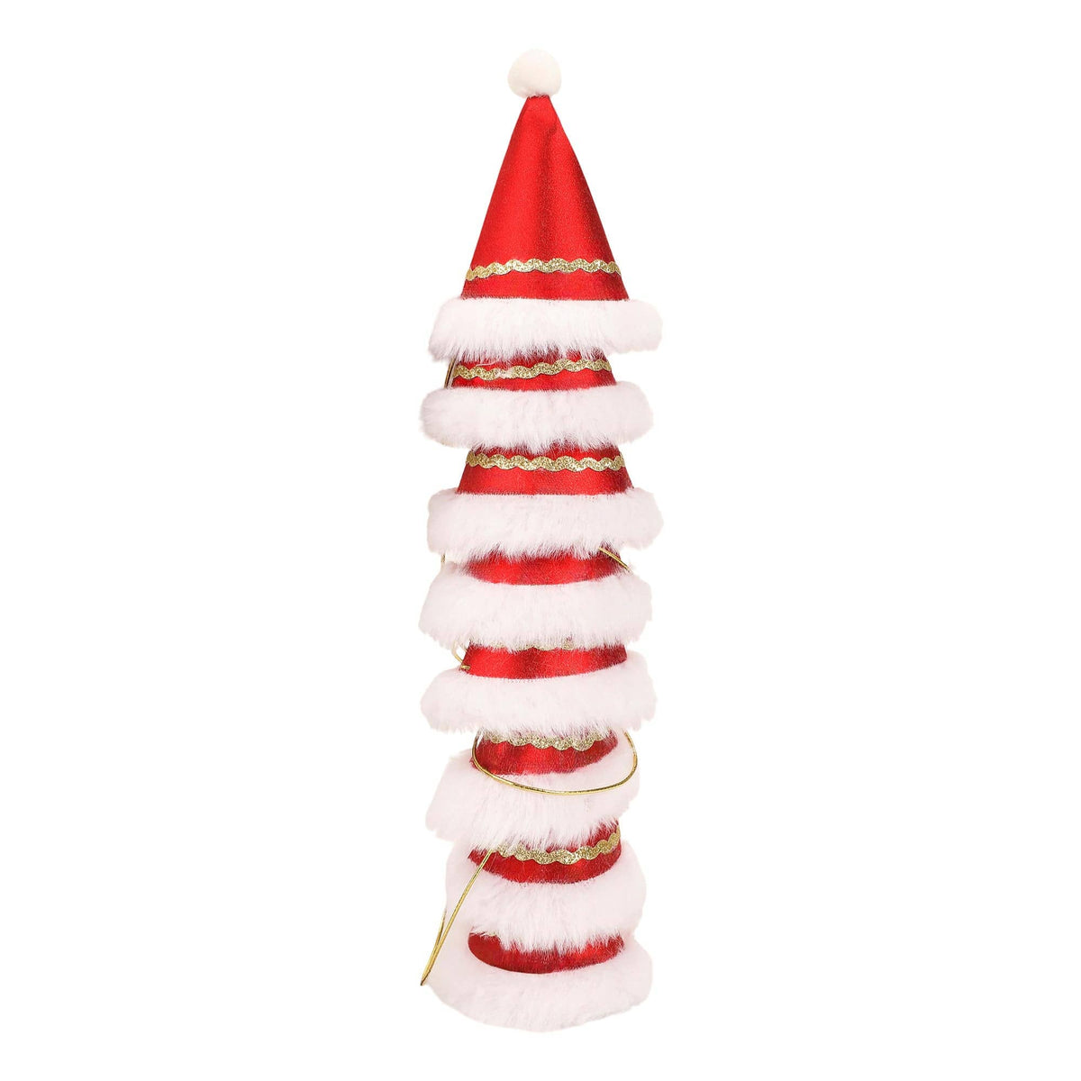 X8 MINI SANTA PARTY HATS
