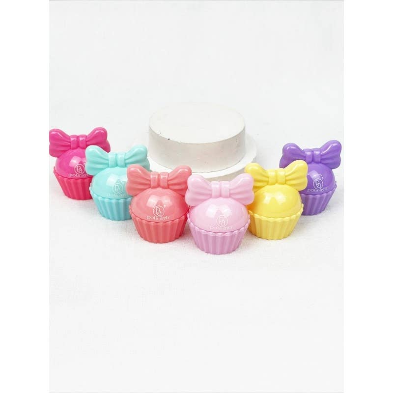 Cupcake Lip Balm with Scents - Winterberries