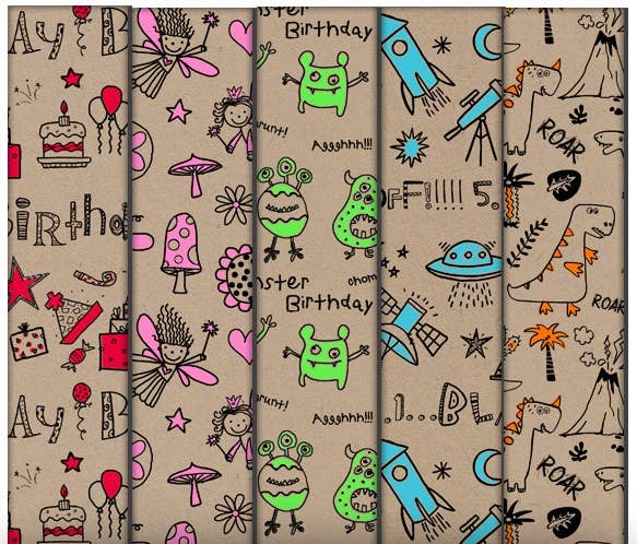 ECO-FRIENDLY SUSTAINABLE WRAPPING PAPER