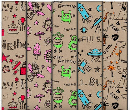 ECO-FRIENDLY SUSTAINABLE WRAPPING PAPER