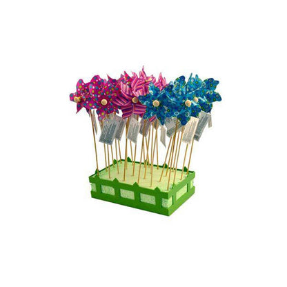 X1 MULTI-COLOUR WINDMILLS
