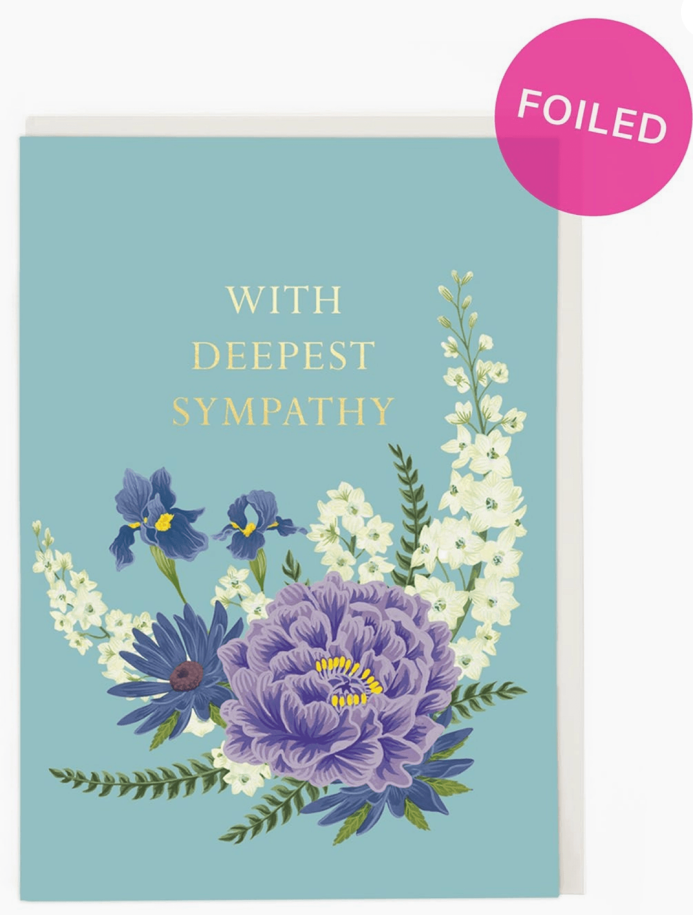 Deepest Sympathy Greeting Card - Winterberries