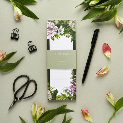 Summer Garden - To-Do List Pad - Winterberries