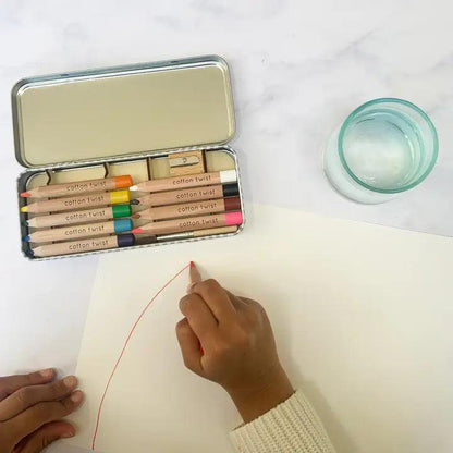 Jumbo Watercolour Pencils Tin - Winterberries