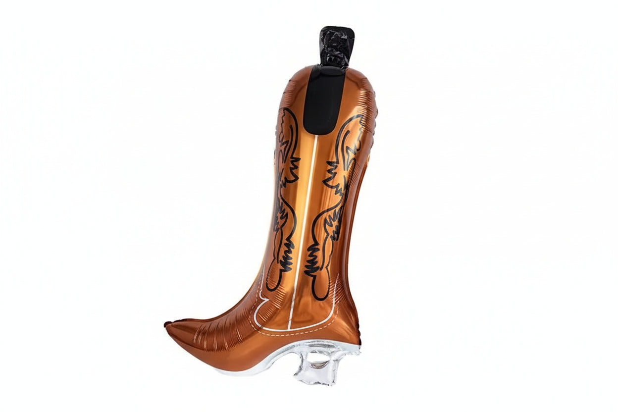 COWBOY THEMED DEFLATED FOIL BALLOON - Winterberries