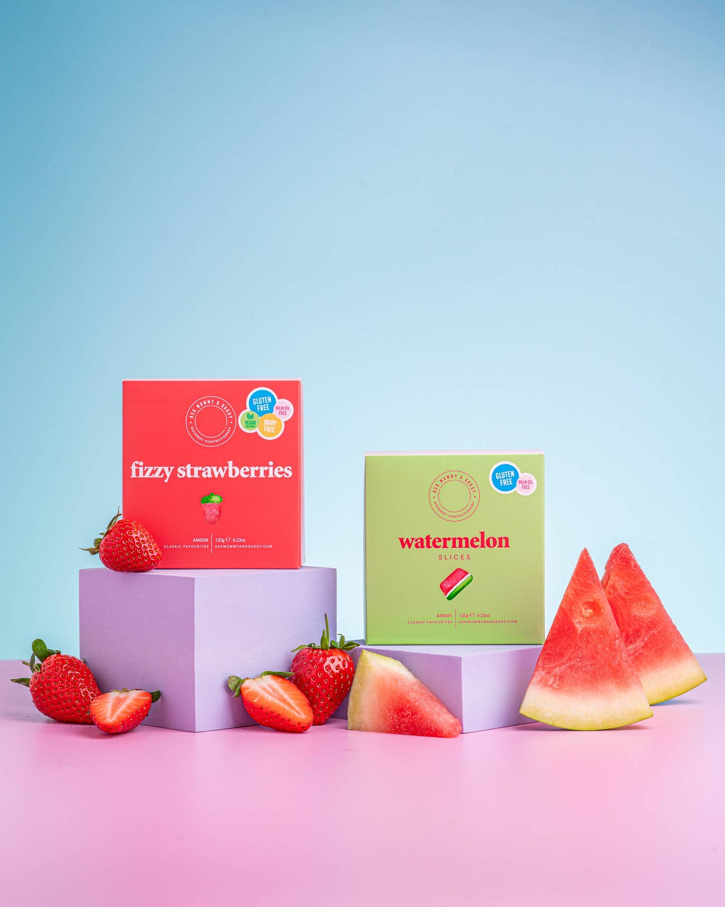 Watermelon Slices Giftbox - Winterberries