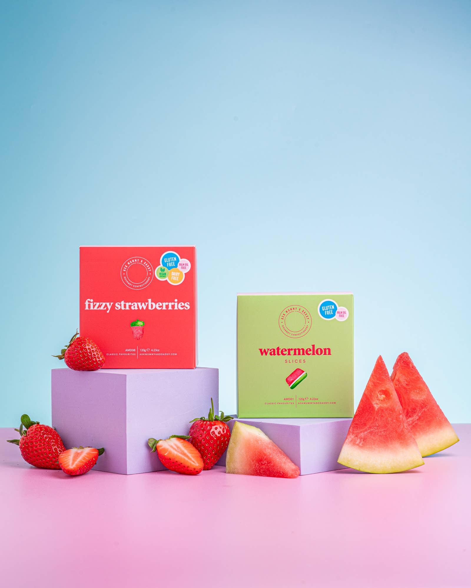 Watermelon Slices Giftbox - Winterberries