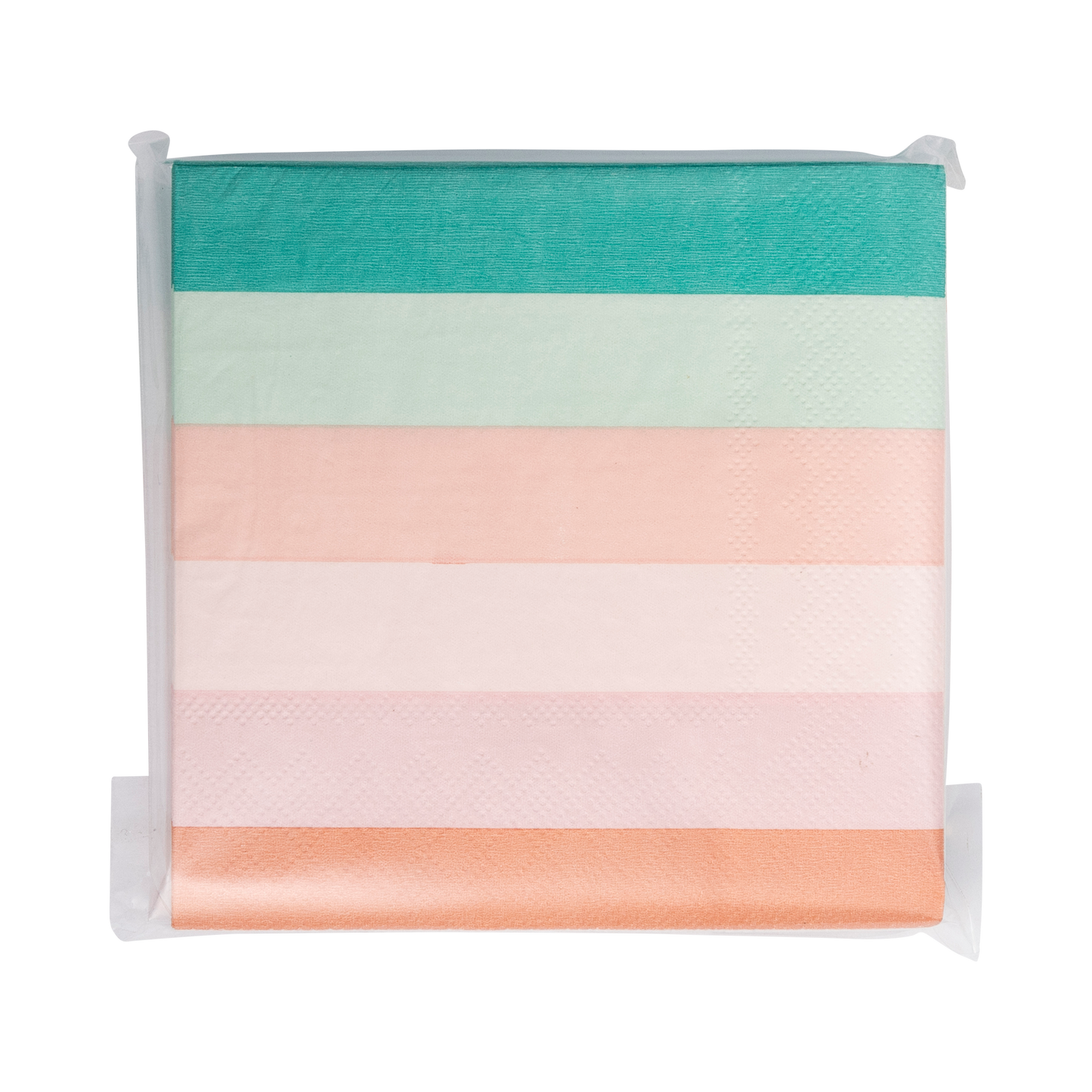 PLMER38 - Mermaid Stripes Cocktail Napkin - Winterberries