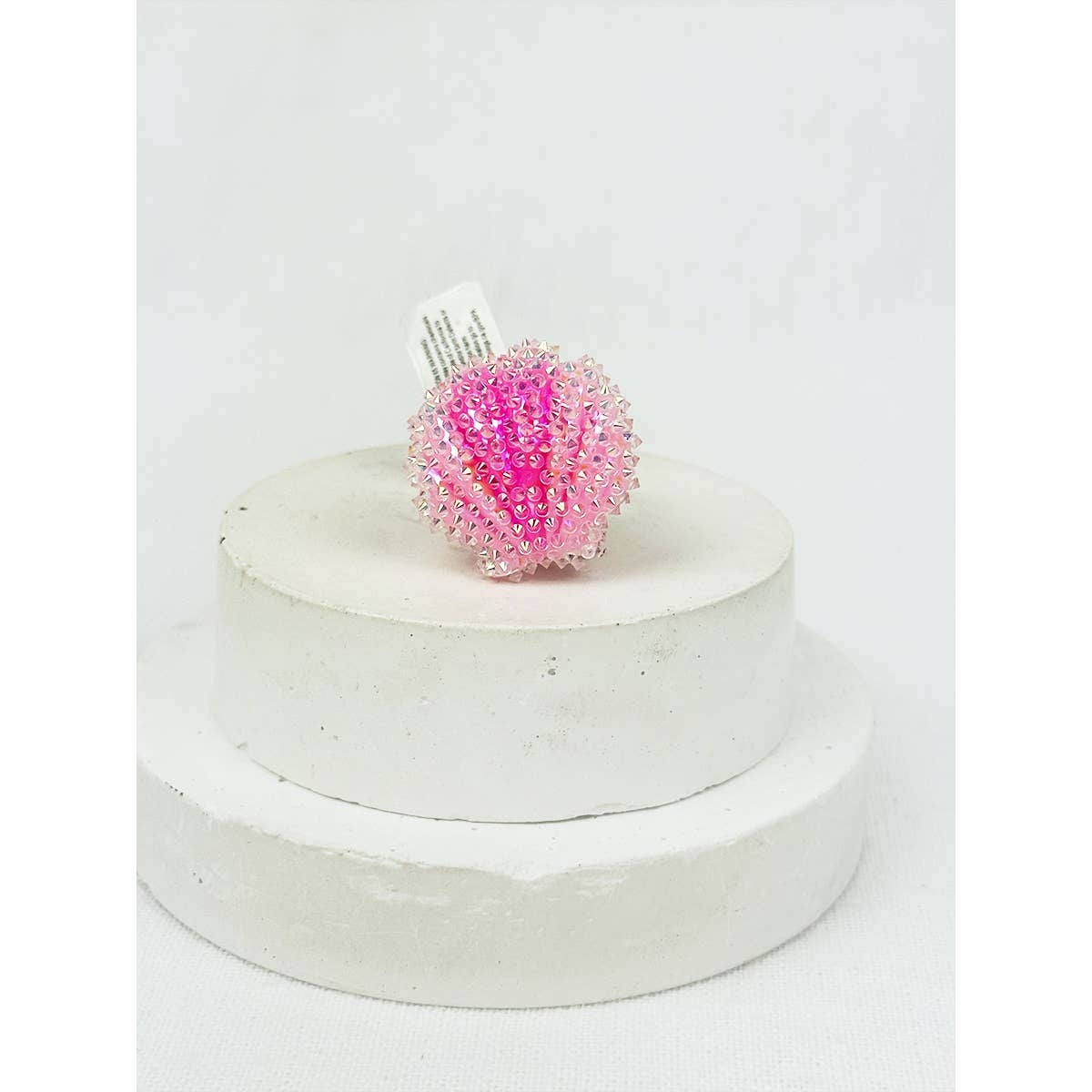 OCTOPUS AND SHELL FLASHING LIGHT RING - Winterberries