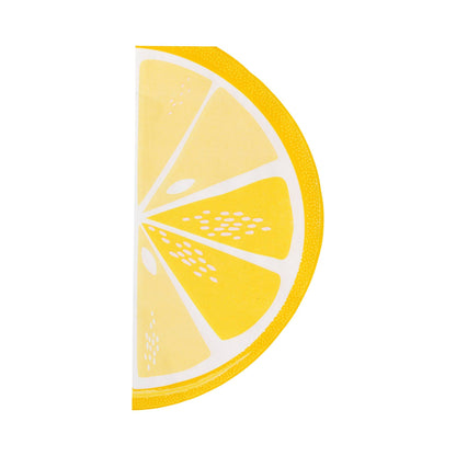 LEM1138 - Lemon Slice Dinner Napkin - Winterberries