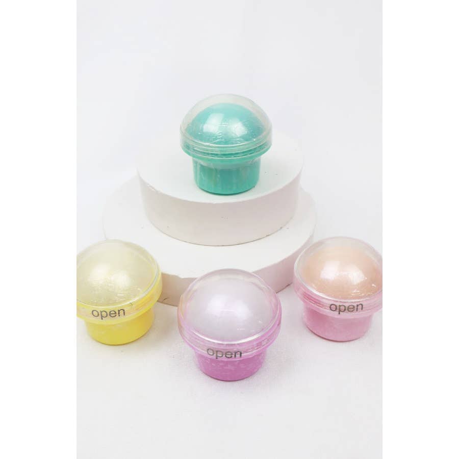 Mushroom Dome Shaped Glitter Highlighter - Winterberries
