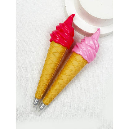 Ice Cream Shape Ballpoint Pens - Winterberries
