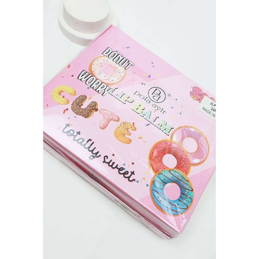 Donut Lip Balm Set - Winterberries