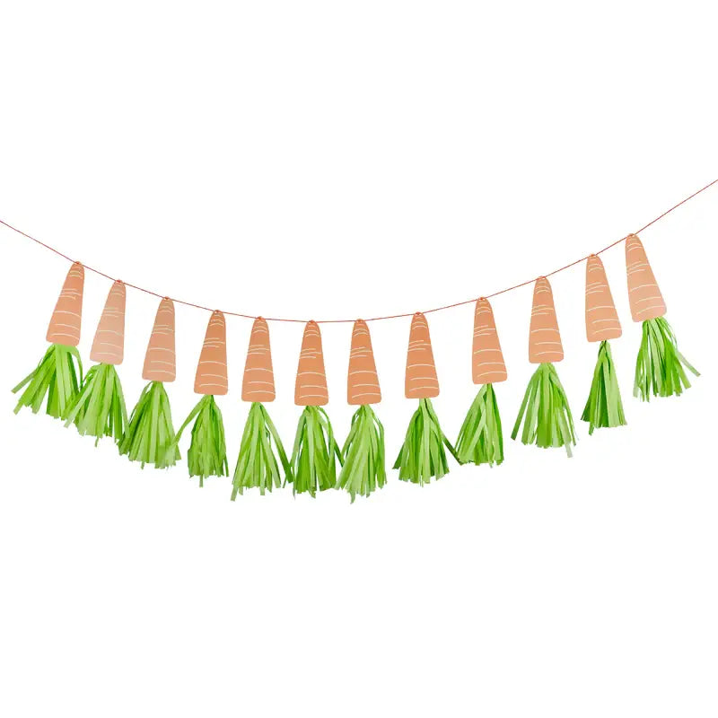 Carrot Tassel Garland 2M - Winterberries