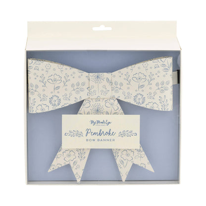 PEM1102 - Floral Bow Banner - Winterberries