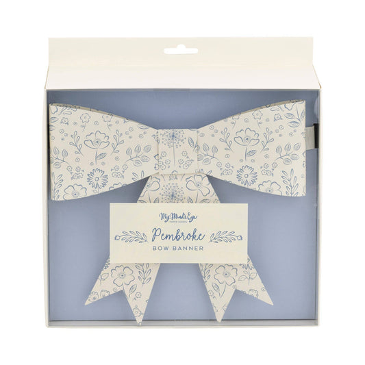 PEM1102 - Floral Bow Banner - Winterberries