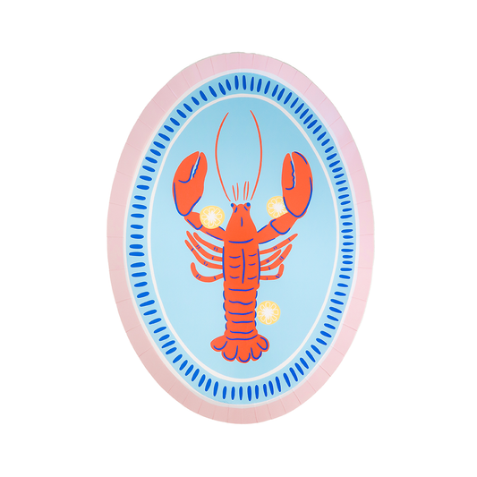 x8 LOBSTER PLATTER PAPER PLATES