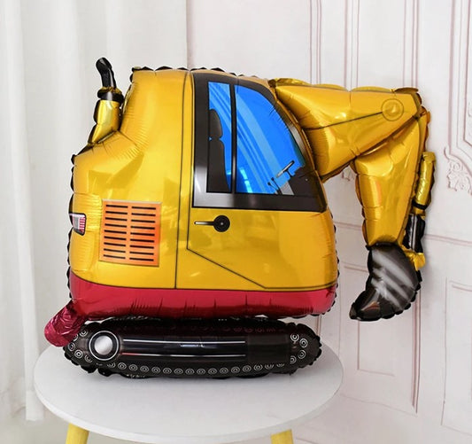 29" EXCAVATOR DIGGER TRUCK FOIL BALLOON - Winterberries