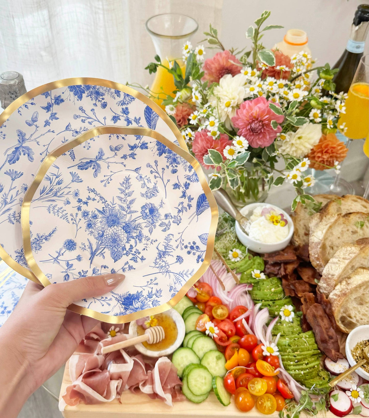 X8 CHINA INSPIRED PAPER PLATES