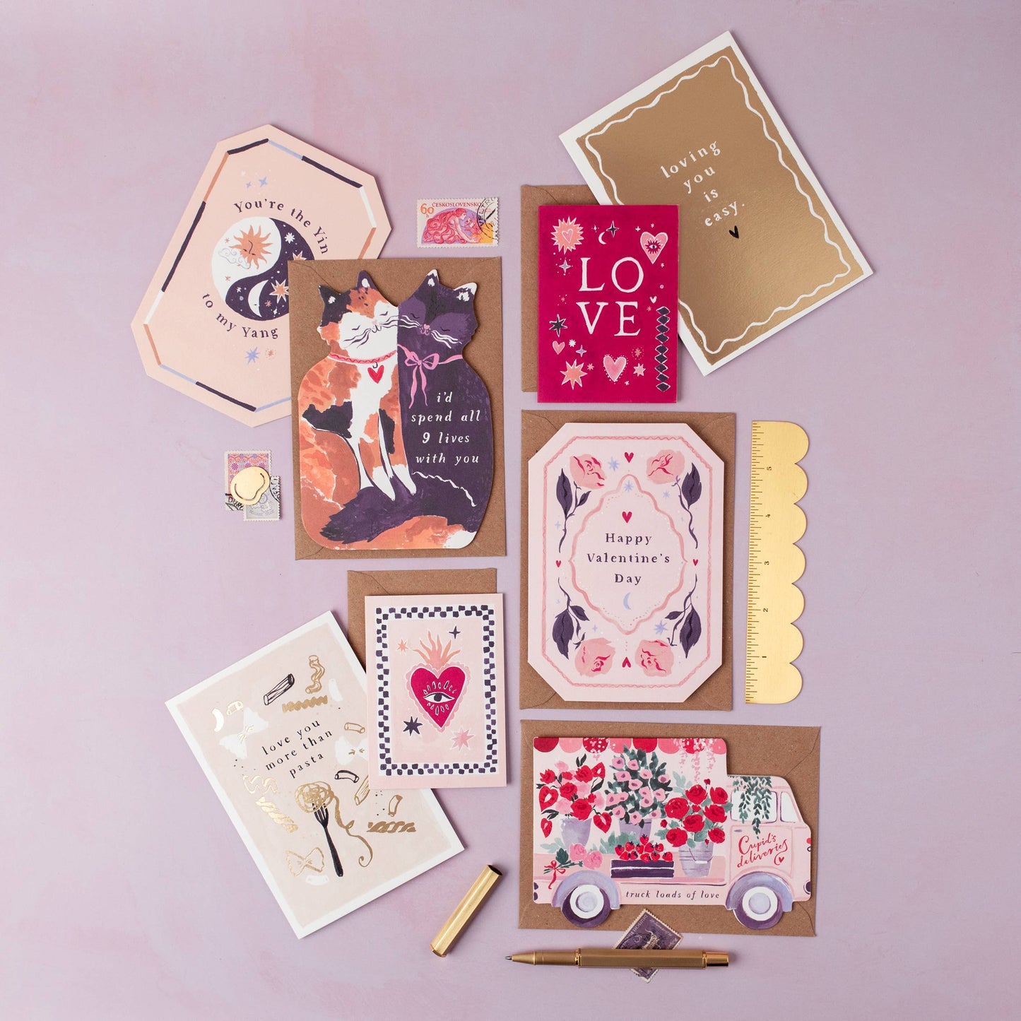 TRUCK LOADS OF LOVE CARD - Winterberries