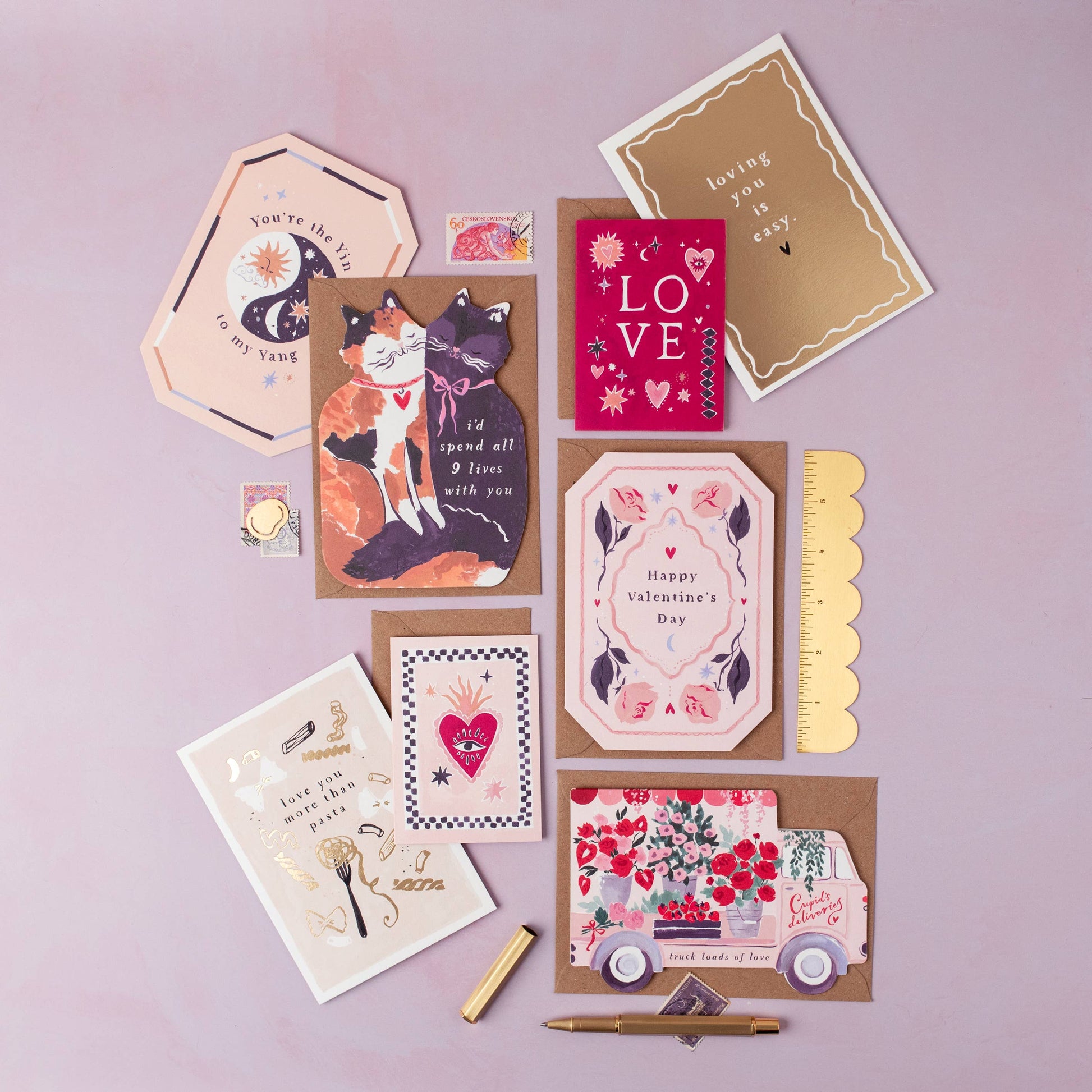 TRUCK LOADS OF LOVE CARD - Winterberries