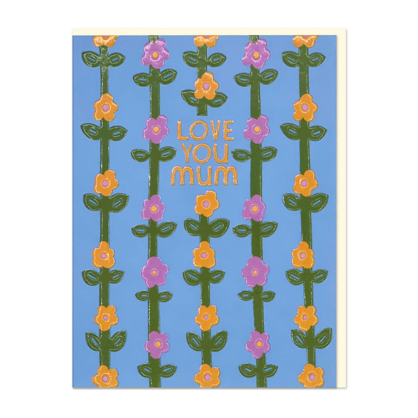 Love You Mum Greeting Card