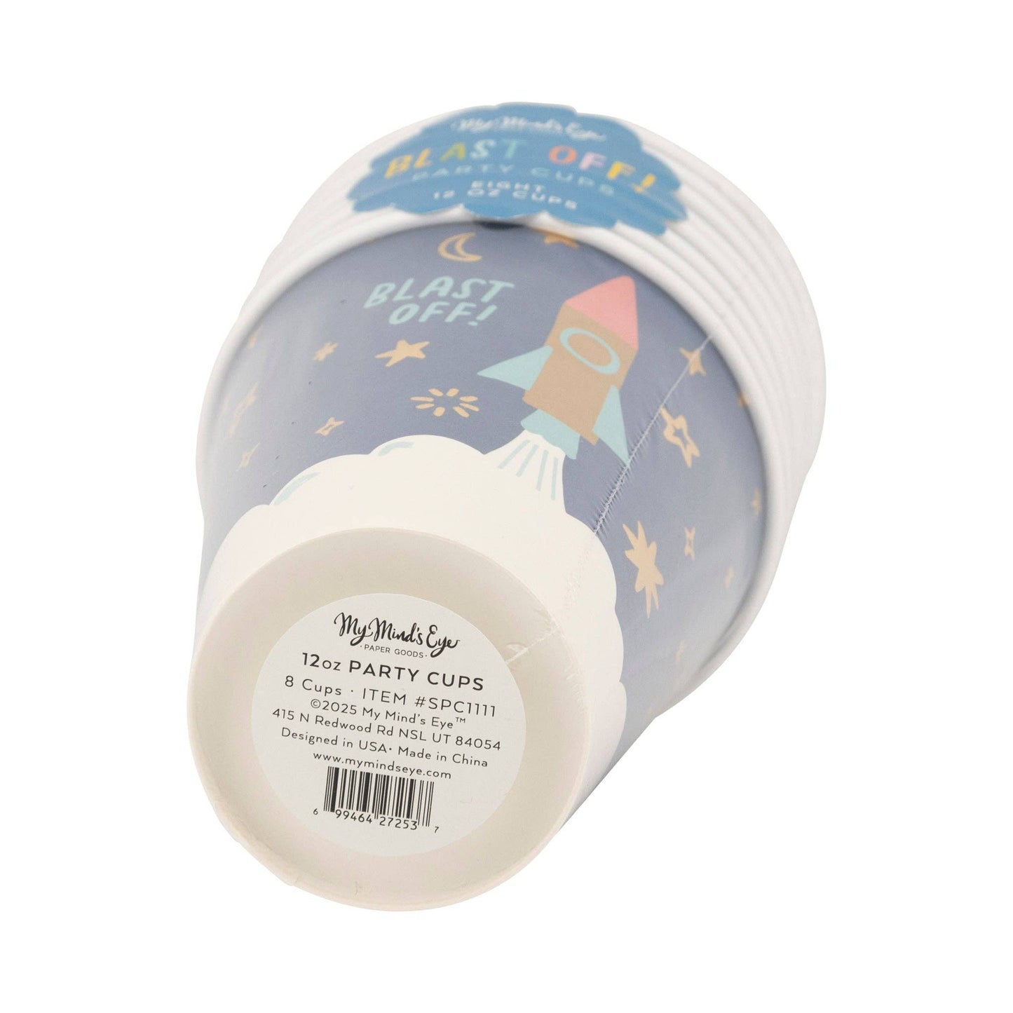 SPC1111 - Space Paper Party Cups - Winterberries