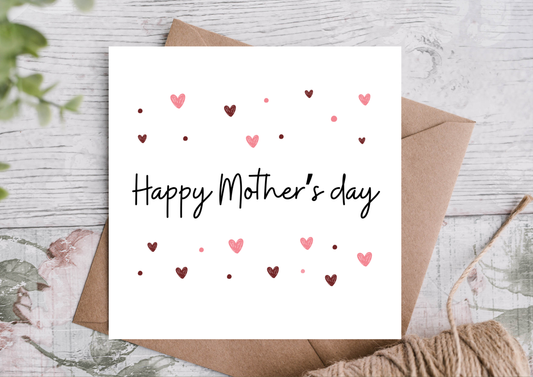 Mothers Day Card / Card for Mother Day's  / Minimal Mother's - Winterberries