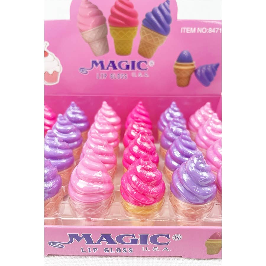 ICE CREAM CONE LIP BALM - Winterberries