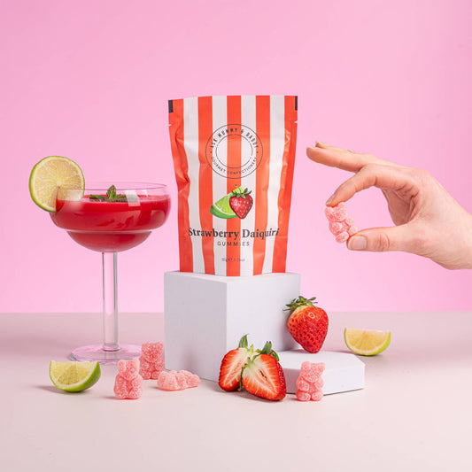 ASK MUMMY & DADDY NON-ALCOHOLIC STRAWBERRY DAIQUIRI COCKTAIL GUMMIES 50g