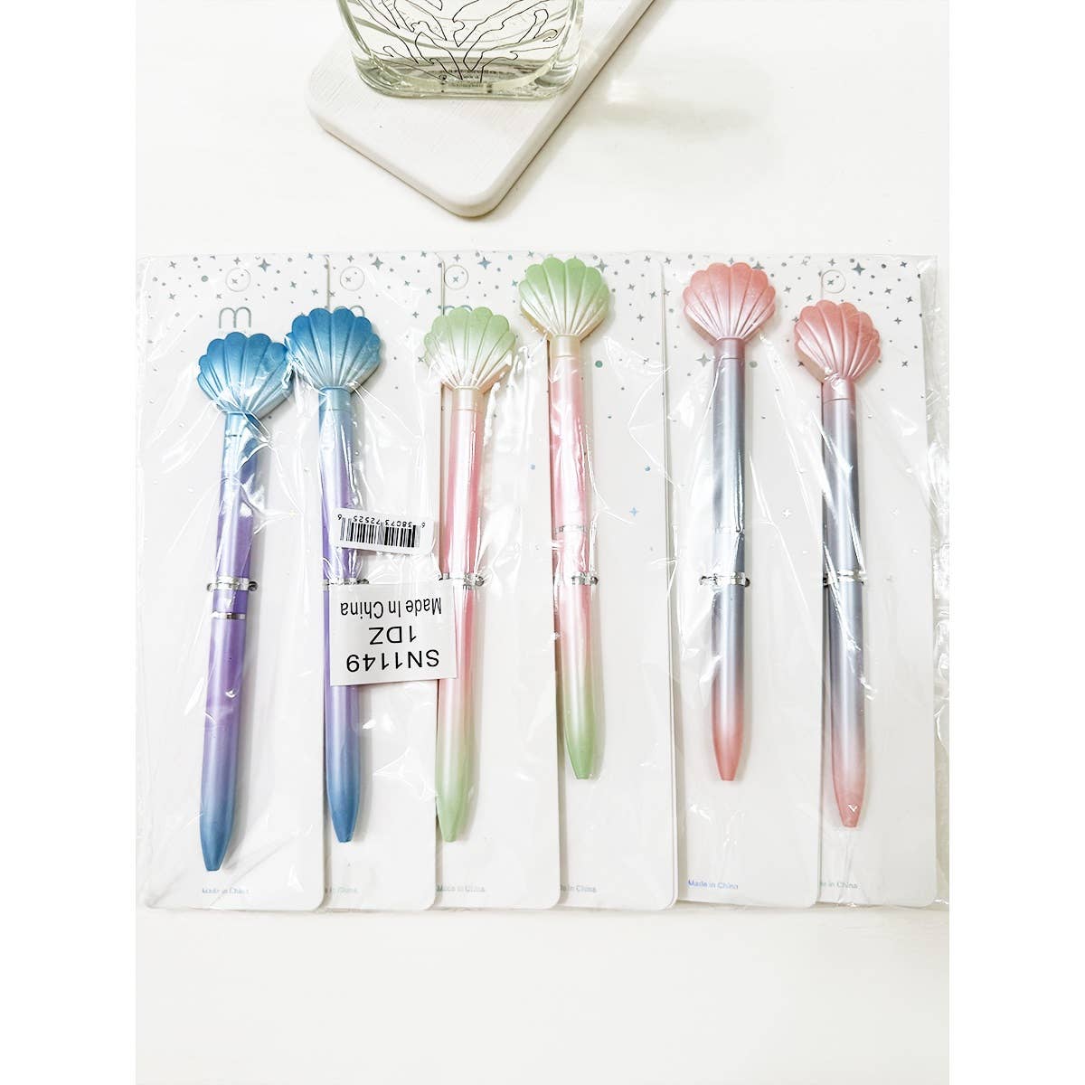 Fancy Ombre Shell Pens - Winterberries