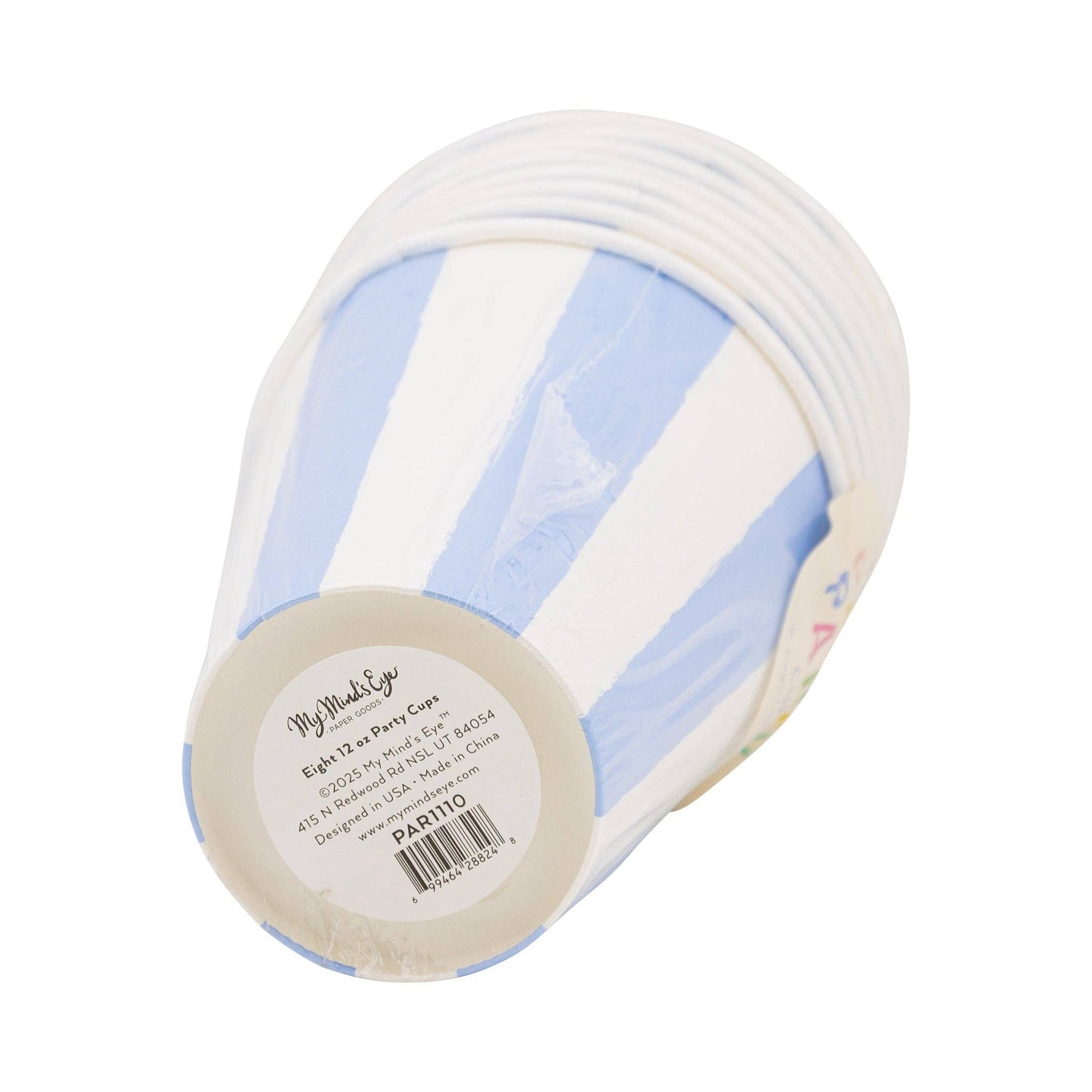 PAR1110 - Blue Party Cup - Winterberries