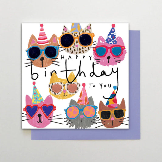 HA09 - Happy Birthday To You Cats - Winterberries