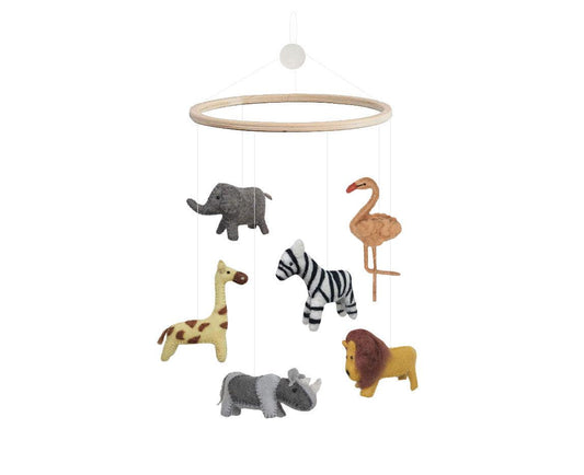 Safari Felt Mobile - Winterberries