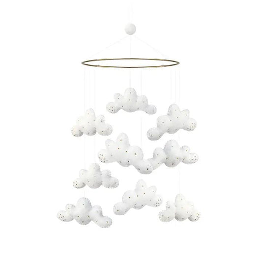 Mobile, Clouds, White - Winterberries