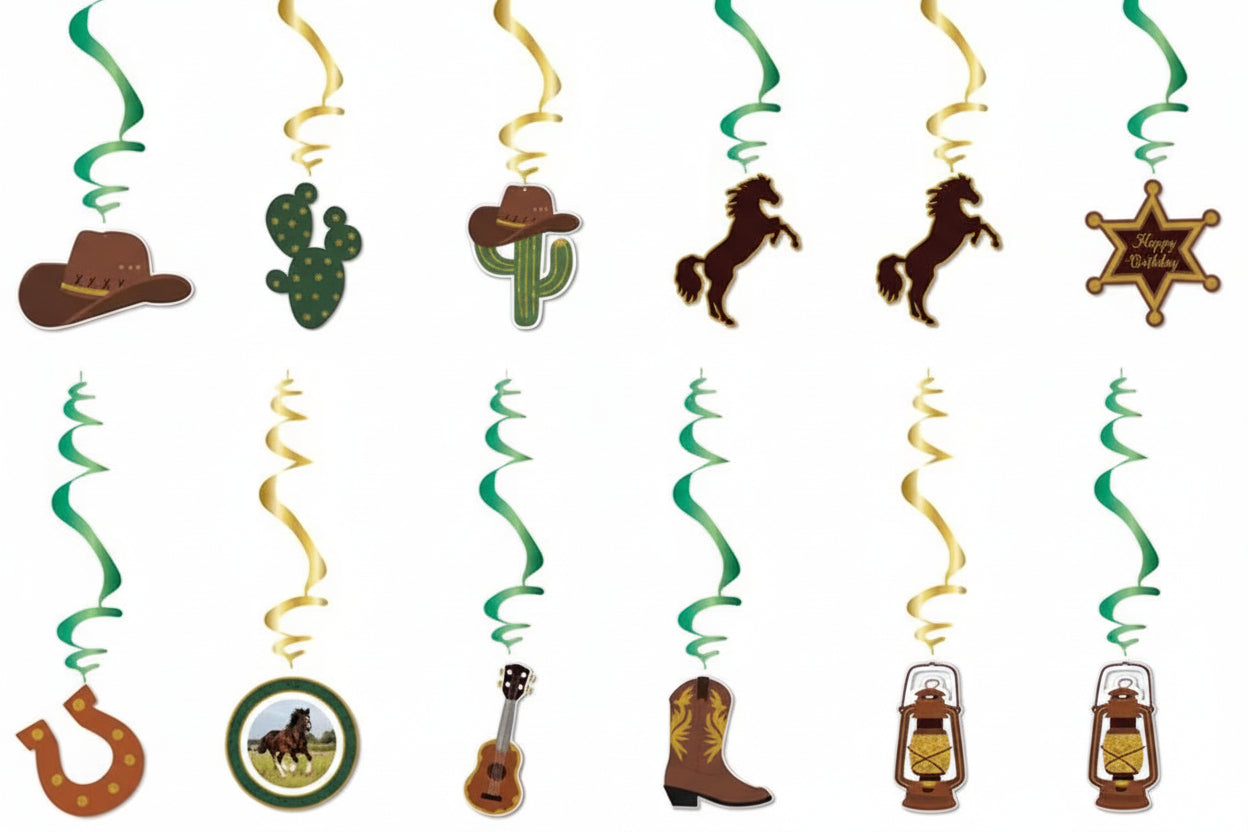 HORSE HANGING PENDANTS - Winterberries