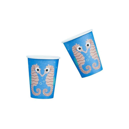 x8 Seahorse Cups - Winterberries