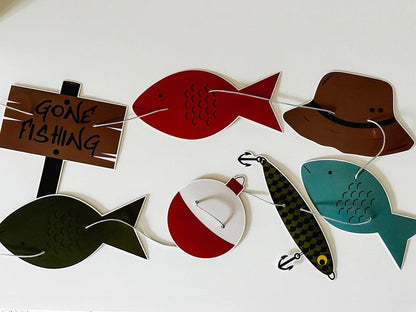 x1 Fishing Garland - Winterberries