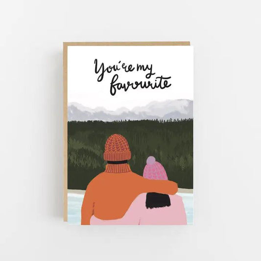 You're My Favourite Card - Winterberries