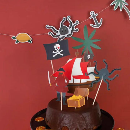 Pirate Paper Garland - Winterberries