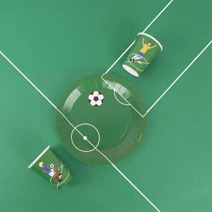 x8 Soccer Paper Cups - Winterberries