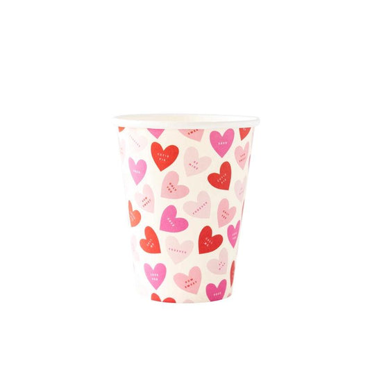 x8 Hearts Cups - Winterberries