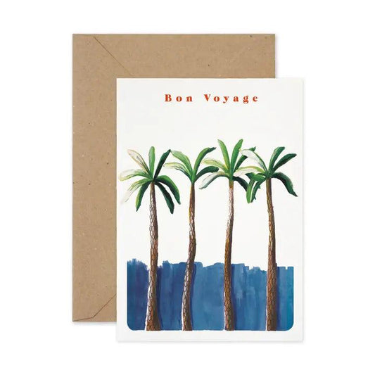 Bon Voyage Card - Winterberries