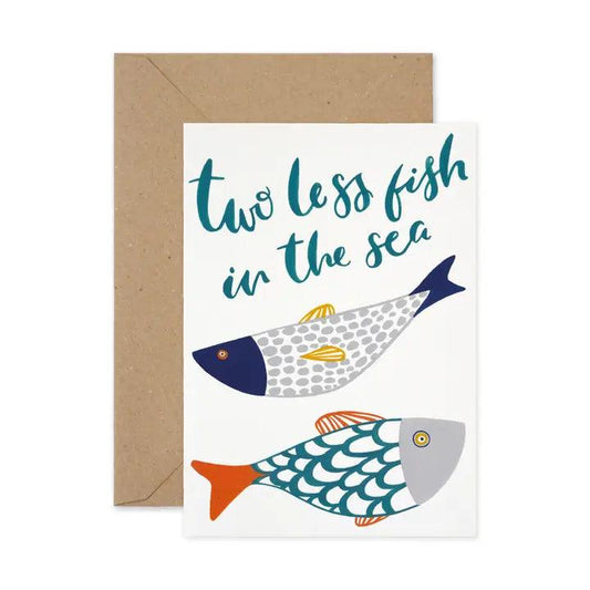Fish in the Sea Card - Winterberries